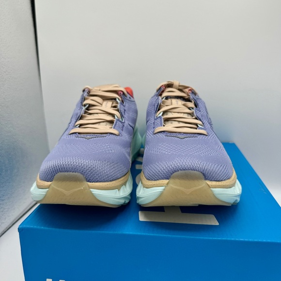 NWT Hoka Elevon 2 Running Shoes Mental Health Sneakers Unisex Purple Blue Glass - Picture 13 of 16